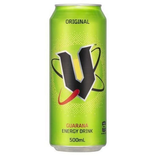 Picture of V Energy Drink Green Can 500Ml