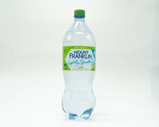 Picture of Mount Franklin Lightly Sparkling With A Hint Of Lime Mineral Water 1.25L