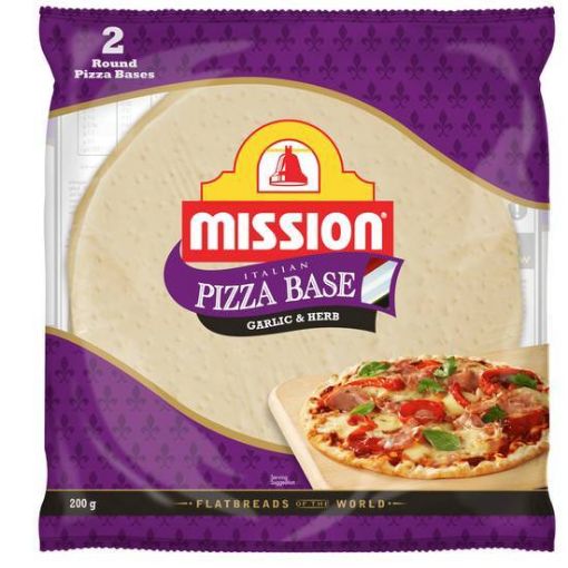 Picture of Mission Pizza Base Garlic 200Gm