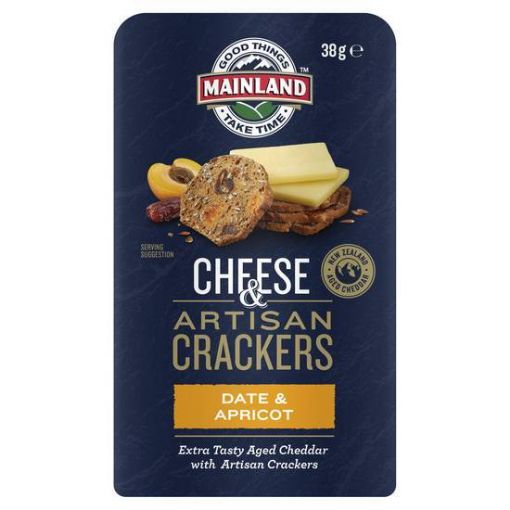 Picture of Mainland Cheese & Artisan Crackers Date And Apricot 38G