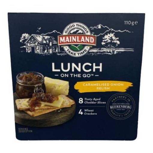 Picture of Mainland Lunch On The Go Caramelised Onion Relish 110G