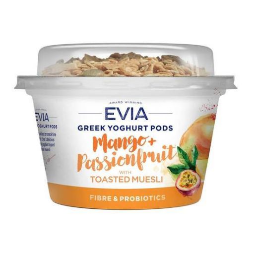Picture of Evia Mango And Passionfruit Greek Yoghurt Pods 170G