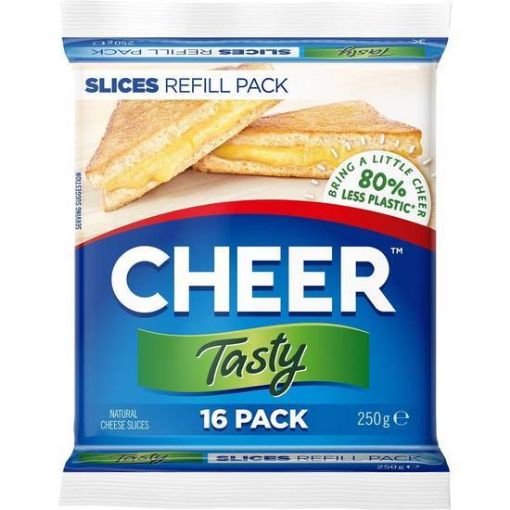 Picture of Cheer Cheese Tasty Cheese Slices 250G