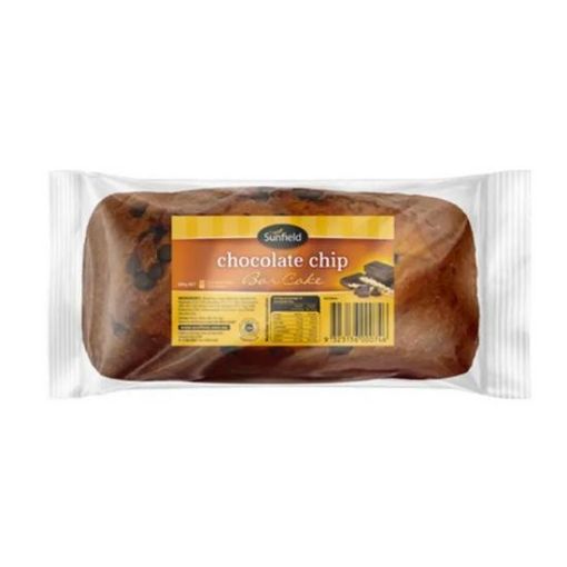 Picture of Sunfield Bar Cake Chocolate Chip 500G
