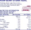 Picture of Pump Flavoured Water Berry Bottle 750Ml