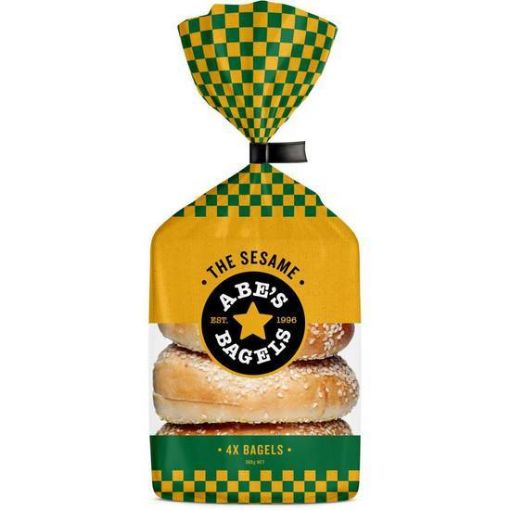 Picture of Abes Bagel Sesame 360G