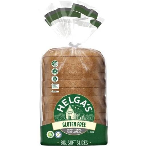 Picture of Helga Bread Gluten Free Wholemeal 500Gm