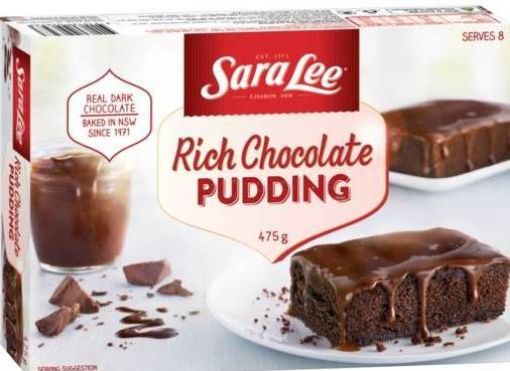 Picture of Sara Lee Pudding Chocolate 475Gm