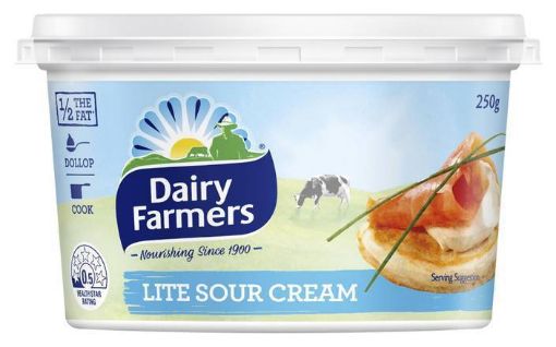Picture of Dairy Farmers Sour Cream Lite 250G