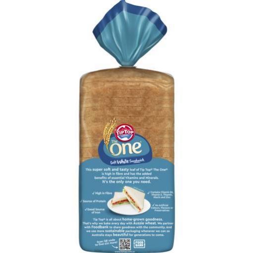 Picture of Tip Top Bread The One White 700Gm