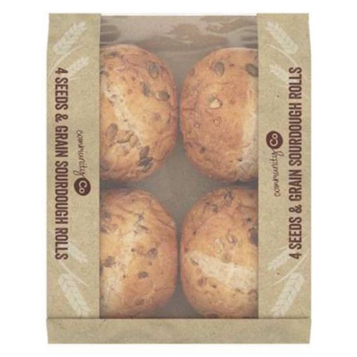 Picture of Community Co Rolls Sourdough (4 Pack)
