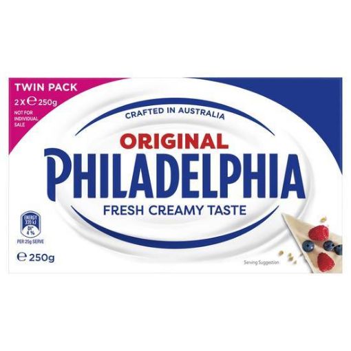 Picture of Philadelphia Cream Cheese Block Twin 500G