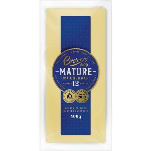Picture of Brownes Cheese Ched Mature 400Gm