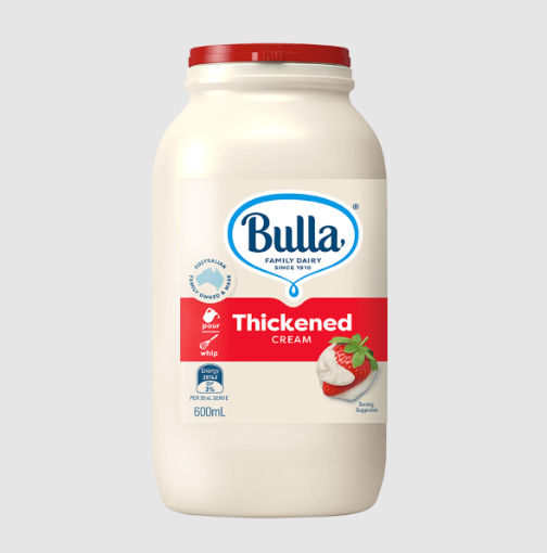 Picture of Bulla Cream Thickened 600Ml