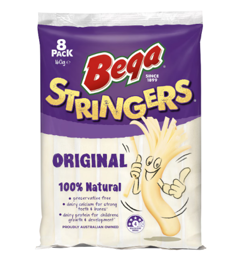 Picture of Bega Stringers Peelable Cheese (12 Pack)