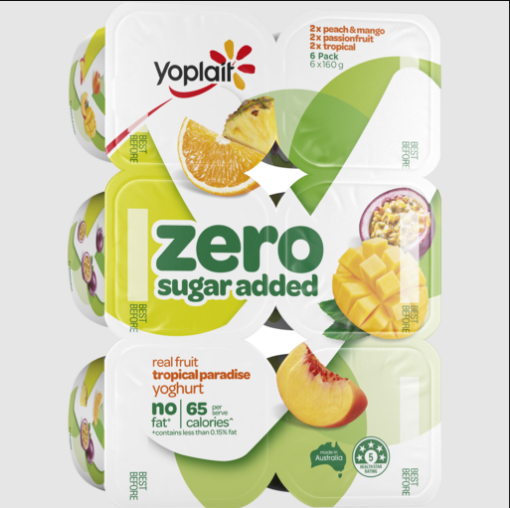 Picture of Yoplait Yoghurt Forme Tropical 6X160gm