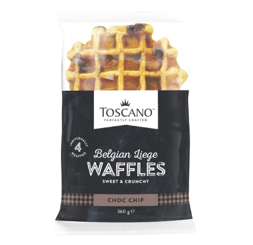 Picture of Toscano Waffles Chocolate Chips 360G