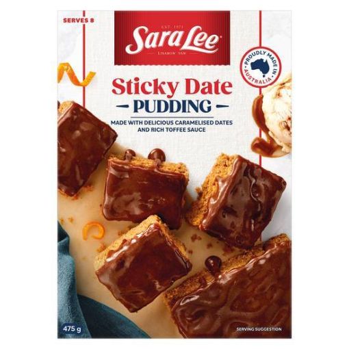 Picture of Sara Lee Sticky Date Pudding 475G