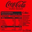 Picture of Coca-Cola No Sugar Soft Drink Multipack Mini Cans (6 Pack) 250Ml