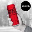 Picture of Coca-Cola No Sugar Soft Drink Multipack Mini Cans (6 Pack) 250Ml