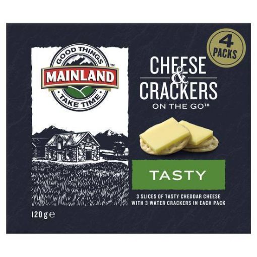 Picture of Mainland On The Go Cheese Tasty With Cracker 120Gm