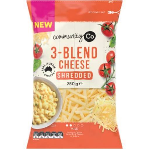 Picture of Comm Co Chse 3 Blnd Shrd 250Gm