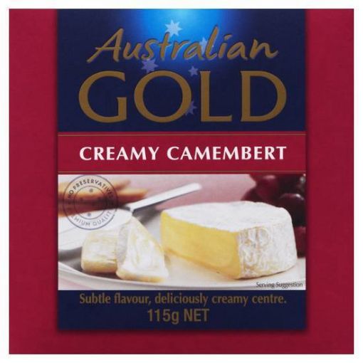 Picture of Australian Gold Cheese Camembery Long Life 115Gm