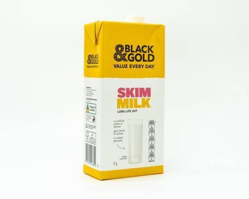 Picture of Black & Gold Skim Milk 1L