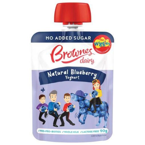 Picture of Wiggles Yoghurt Pouch Blueberry 90G