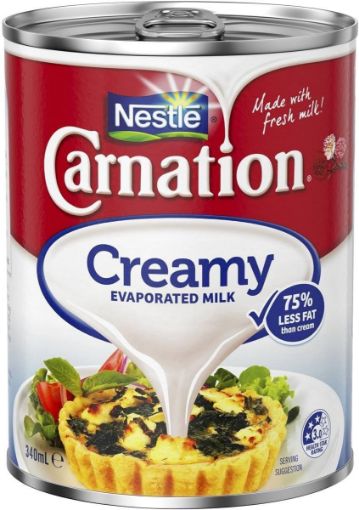 Picture of Nestle Carnation Creamy Evaporated Milk 340 Ml