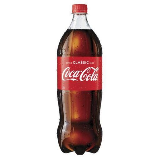 Picture of Coca-Cola Classic Soft Drink Bottle 1.25L