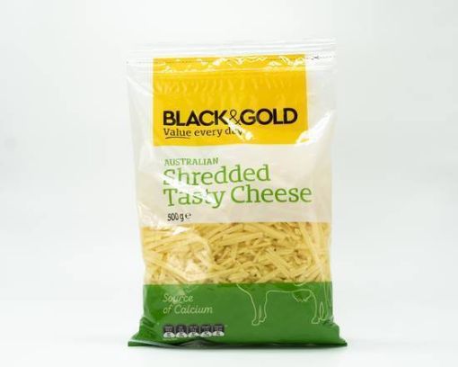 Picture of Black & Gold Tasty Shredded 500G