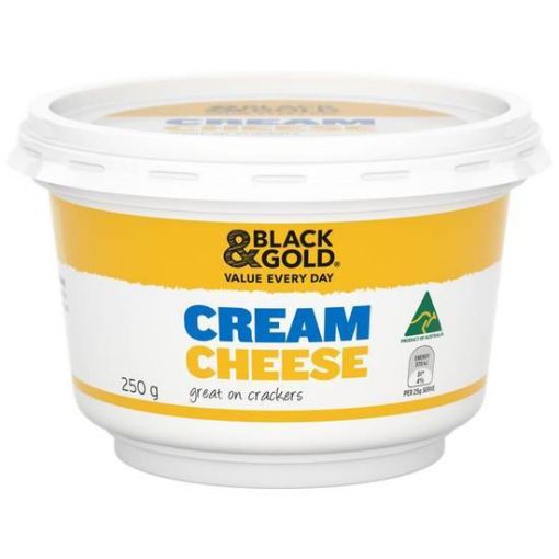 Picture of Black & Gold Cream Cheese 250G
