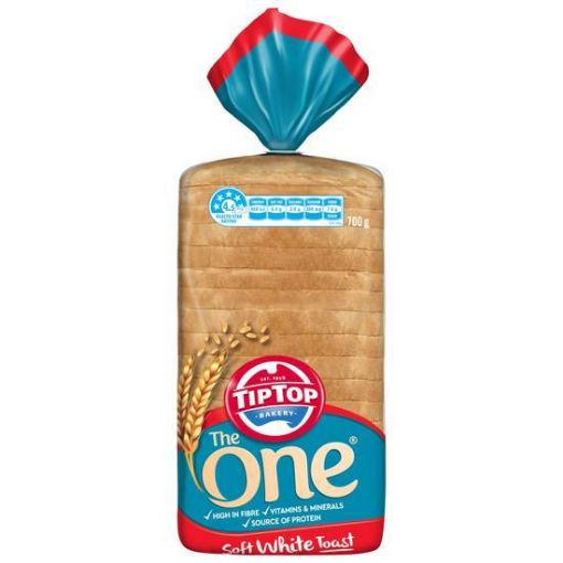 Picture of Tip Top Bread The One Toast 700Gm