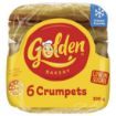 Picture of Golden Crumpets Round Wholemeal 6 Pack