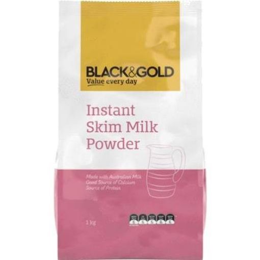 Picture of Black & Gold Milk Powder Instant Skim 1Kg