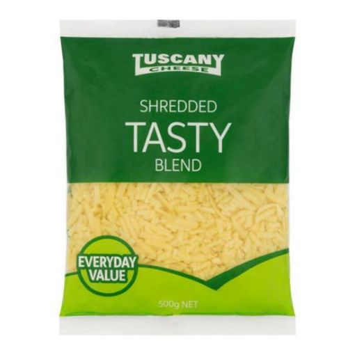 Picture of Tuscany Cheese Tasty Shredded Blend 500Gm