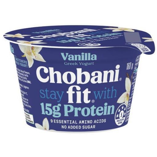 Picture of Chobani Yoghurt Fit Pot Vanilla 160G