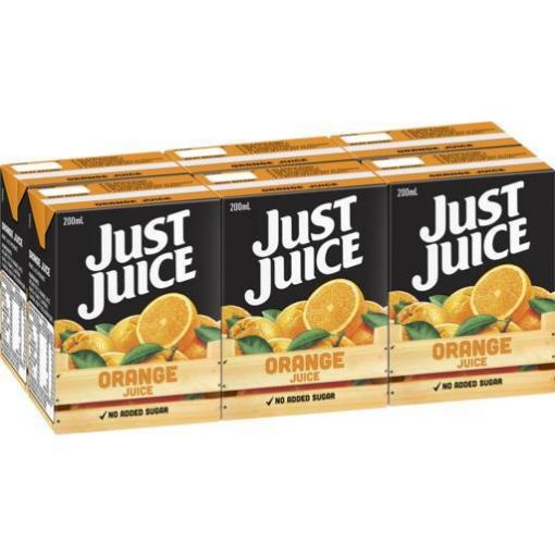 Picture of Just Juice Orange Juice 6X200ml