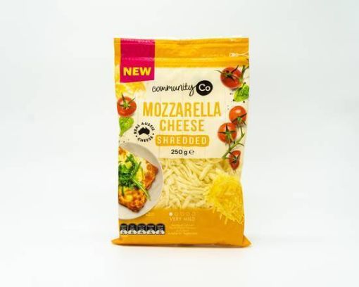 Picture of Community Co Cheese Mozzarella Shredded 250Gm