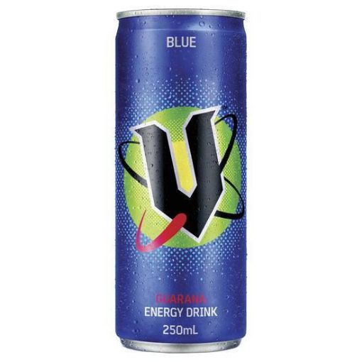 Picture of V Energy Drink Blue Can 250Ml