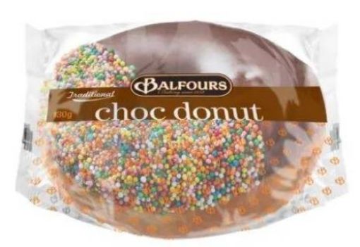 Picture of Balfours Donut Chocolate 130Gm