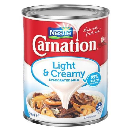 Picture of Nestle Carnation Light & Creamy Evaporated Milk 340Ml