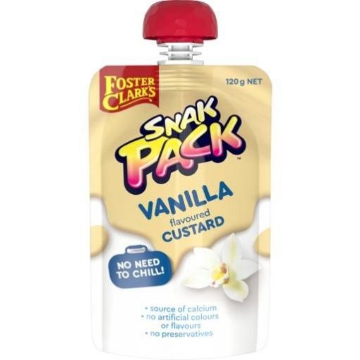 Picture of Foster Clark Snack Pack Vanilla 120Gm