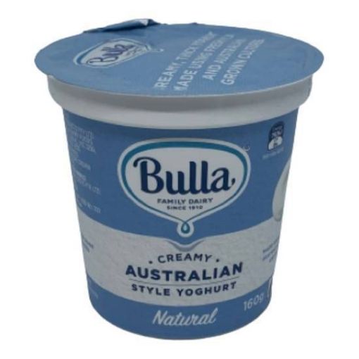 Picture of Bulla Yoghurt Australian Style Natural 160Gm