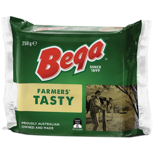 Picture of Bega Farmers' Tasty Cheese 250G