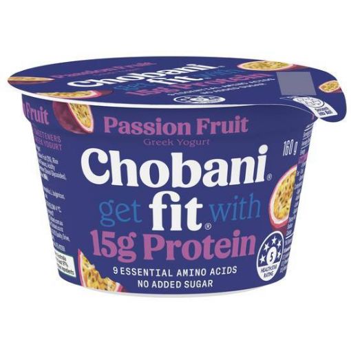 Picture of Chobani Yoghurt Fit Pot Passion Fruit 160G
