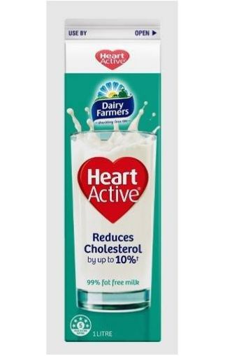 Picture of Dairy Farmers Milk Heart Active 1L