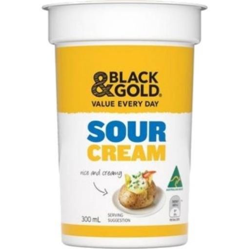 Picture of Black & Gold Cream Sour 300Ml