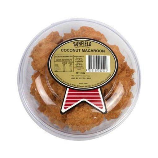 Picture of Sunfield Coconut Macaroon 250G